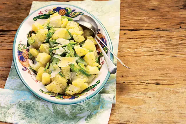 Salada de batata com salsão