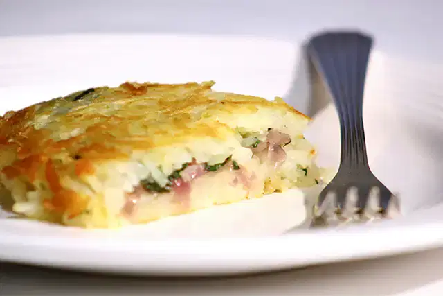 Batata rosti com agrião
