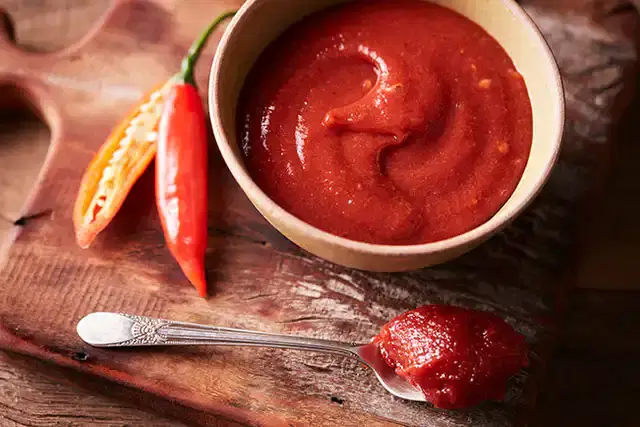 Molho de pimenta com goiabada