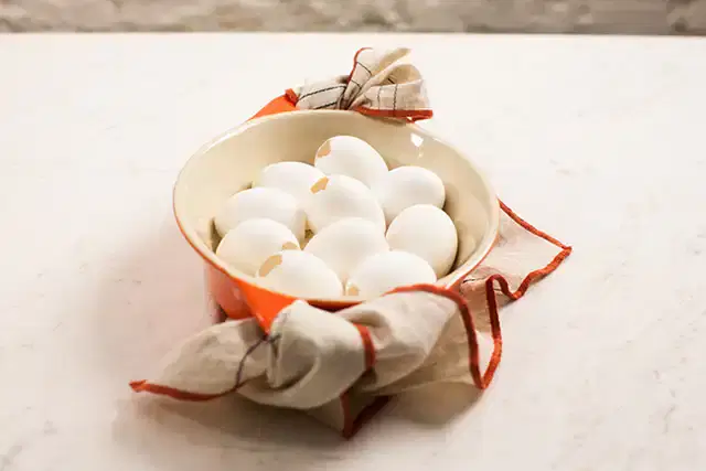 Casca de ovos para decorar e rechear