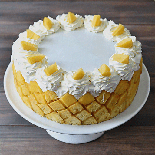 Receita de Bolo de Abacaxi Decorado com ...