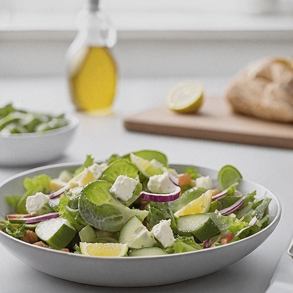 Salada de Grãos com Abacate e Limão Salada de Grãos com Abacate e Limão
