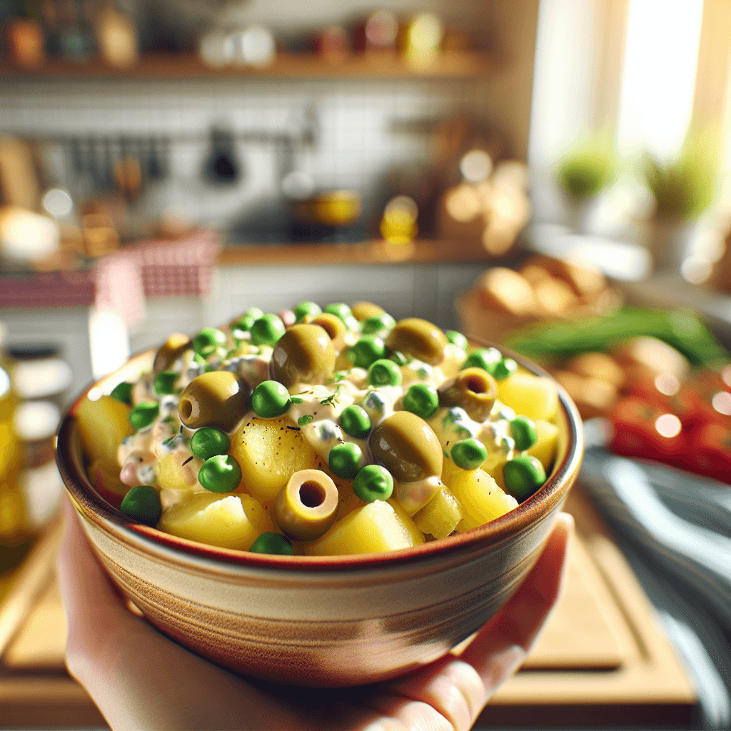 Salada de Batata com Maionese Salada de Batata com Maionese